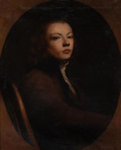null École anglaise fin du XVIIIe siècle
Jeune écuyer
Huile sur toile
61 x 49 cm...