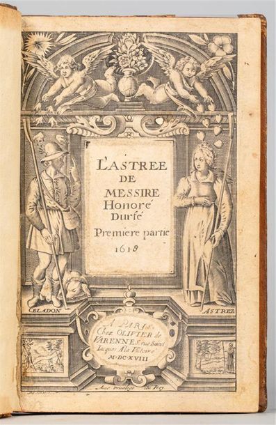 null Honoré d'URFE. L'Astrée. Paris, Varennes, Pomeray, 1618-1630 (1633). 10 volumes...