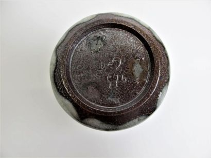 null MOREAU-NÉLATON Etienne (1859-1927)
Vase cylindrique en grès de réaction à couverte...