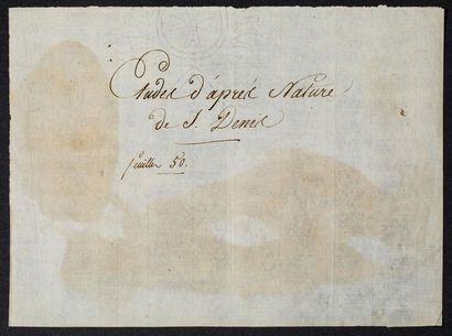 null DENIS (Simon, dit Le Louche) (1755 Anvers-1813 Naples)
EXCEPTIONNEL ENSEMBLE...