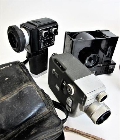 null Ensemble divers non testés : caméra Nizo S36, caméra Chinon 612XL Macro, caméra...