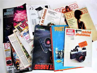 null Important ensemble de revues photographiques des années 1960 aux années 2010....