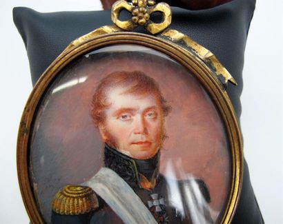 null Ecole française vers 1825
Portrait du Français Camille de Royer devenu ambassadeur...