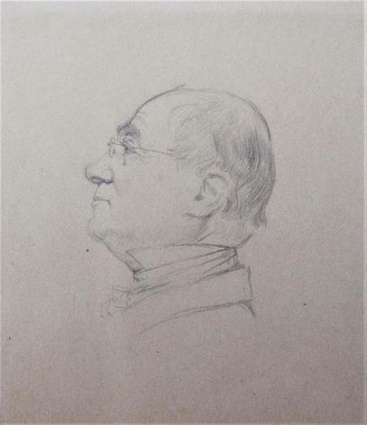 null EDOUARD DETAILLE (1848-1912)
Dix portraits
Crayon sur papier
9 x 7,5 cm 
Provenance:...