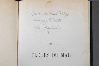 null Charles BAUDELAIRE. Les Fleurs du Mal. Paris, Poulet-Malassis et de Broise,...