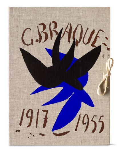 Braque, Georges Cahier 1917-1947 (und) 1947-1955. Mit zahlreichen lithographierten... Gazette Drouot