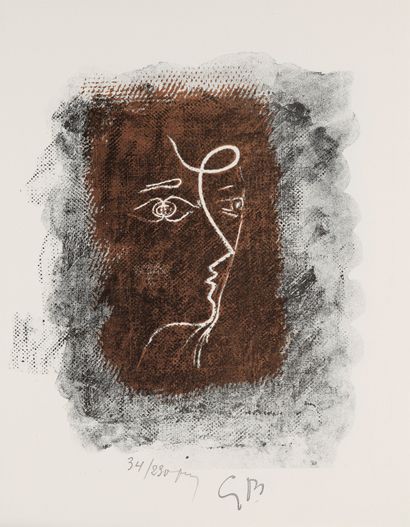 Seibel), (Castor Braque Paulhan. Mit zwei Original-Lithographien nach Georges Braque... Gazette Drouot