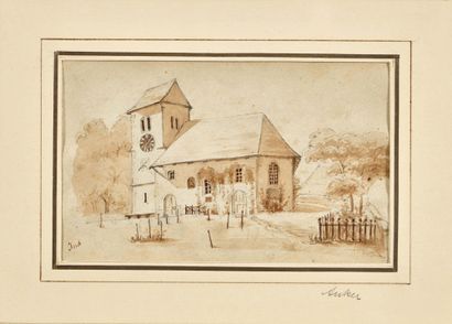 ANKER, ALBERT ­ Die Kirche von Ins. ANKER, ALBERT (1831 Ins 1910)
Die Kirche von... Gazette Drouot