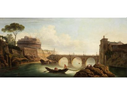 Italienischer Maler des 19. Jahrhunderts, nach Claude Joseph Vernet (1714 - 1789)... Gazette Drouot