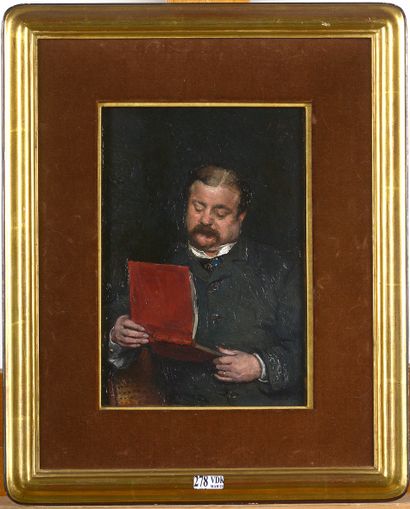 MANET Edouard (1832 - 1883) Oil on panel 