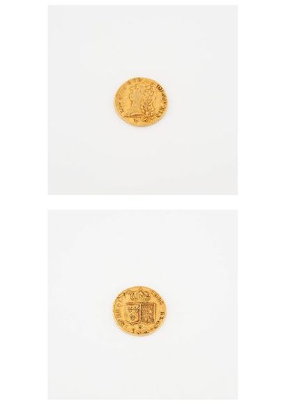 null FRANCE

Pièce d'un Louis d'or à la tête nue, 1790.

Poids net : 15,2 g.

Us...