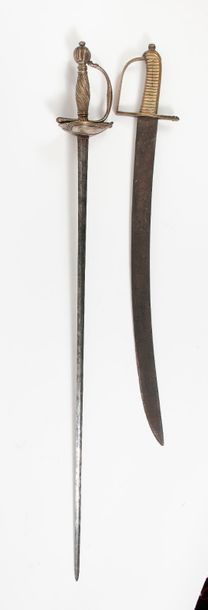 Epée de cour, du XVIIIème siècle

Monture...