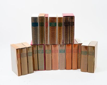 LA PLEAIDE 

Ensemble de 89 volumes : 

Balzac...