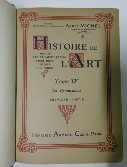 Michel André 

Histoire de l’Art depuis les premiers temps chrétiens jusqu’à nos...