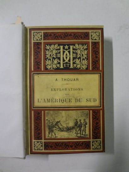 THOUAR A. 

Explorations dans l’Amérique du Sud

Editions Hachette et cie

1891

Etat...