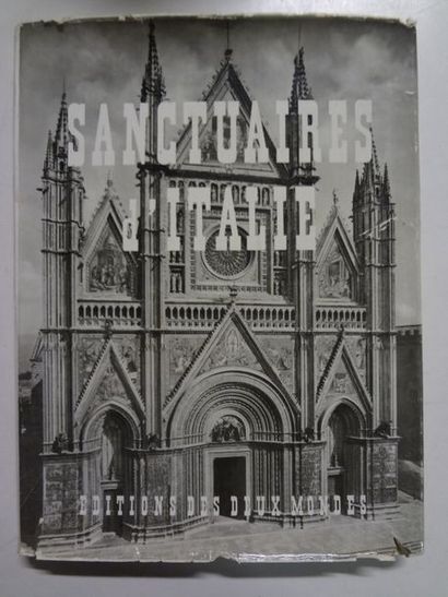 DESCHAMPS Paul, LABANDE E .R. 

Sanctuaires d’Italie

Editions des deux Mondes

1952

Etat...