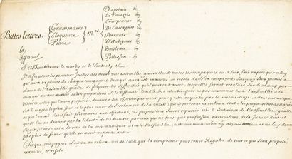 COLBERT Jean-Baptiste (1619-1683) ministre et homme d'État [AF 1667, 24e f]. 
MANUSCRIT...