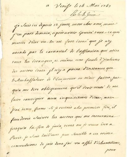 DUCLOS Charles Pinot (1704-1772) romancier, moraliste et historien [AF 1746, 19e...