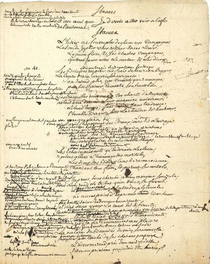 GRESSET Jean-Baptiste-Louis (1709-1777) poète et auteur dramatique [AF 1748, 5e f]....