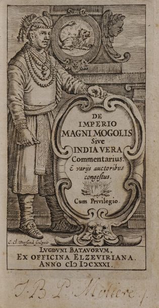 [MOLIÈRE Jean-Baptiste POQUELIN, dit (1622-1673).] 
Fausse signature «J.B.P. Moliere./.»...