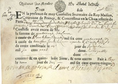 MOLIÈRE Armande BÉJART, Madame (1638 ?-1700) comédienne, épouse de Molière. 
P.S....
