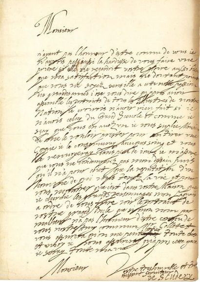 SCUDÉRY Georges de (1601-1667) poète, romancier, auteur dramatique [AF 1650, 32e...