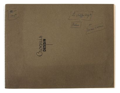 COCTEAU Jean MANUSCRIT autographe, Le Chiffre sept, 1952; 18 pages in-4 ou in-8,...