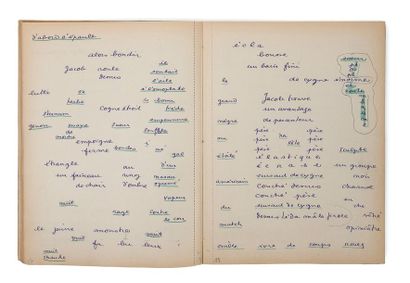 COCTEAU Jean Autograph MANUSCRIT, The Cape of Good Hope and Poems,[1915-1917]; 9...