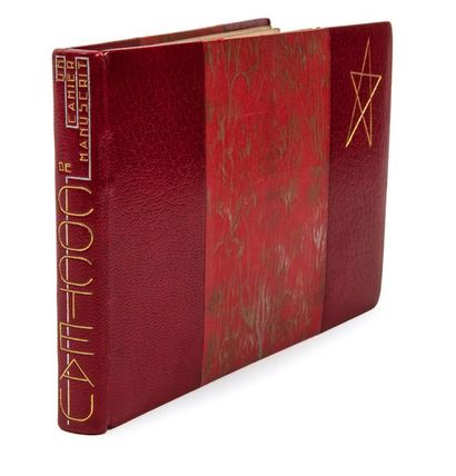 COCTEAU Jean Autograph notebook,[1919-1920]; 79 oblong sheets in-8 (13.5 x 20.5 cm),...