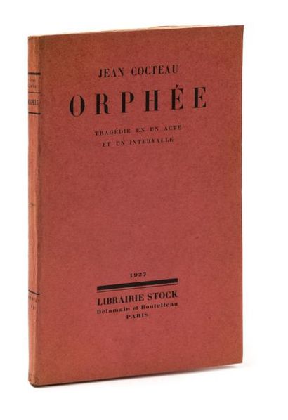 COCTEAU Jean Orpheus. Tragedy in one act and one interval (Paris, Librairie
Stock,...
