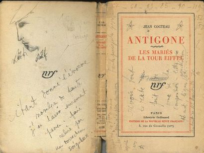 COCTEAU Jean Antigone. Les Mariés de la Tour Eiffel (Paris, Éditions de la Nouvelle...
