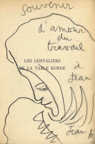 COCTEAU Jean Les Chevaliers de la Table Ronde.
Pièce en trois actes (Paris, Gallimard,...