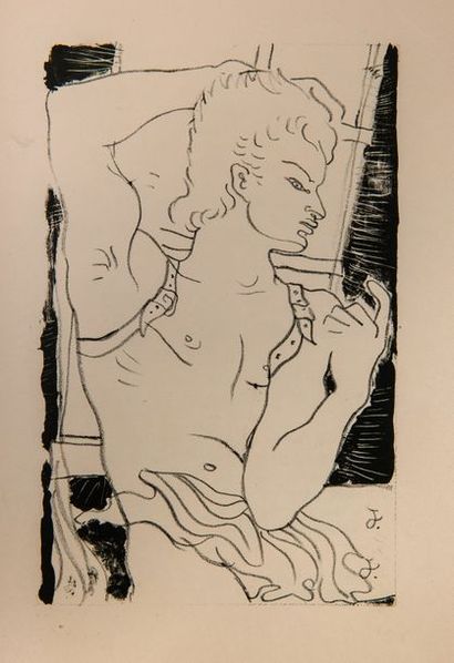 COCTEAU Jean Orphée. Texte et lithographies de Jean Cocteau (Paris, Éditions
Rombaldi,...