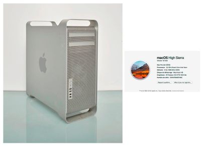 null Apple Mac Pro mi 2012 
Quad Core Xeon/8Go/ATI HD5770/SSD. 
Quelques légères...
