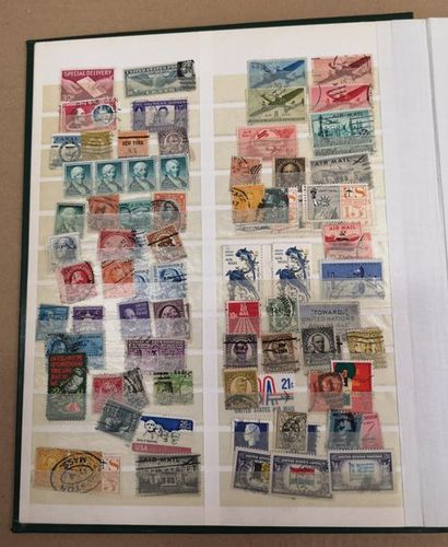 Album de timbres-poste du XXème siècle. 

AFRIQUE du SUD, ALLEMAGNE, ARGENTINE, AUSTRALIE,...