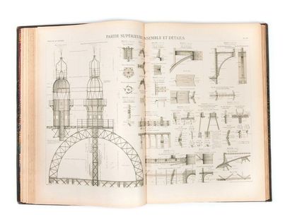 GUSTAVE EIFFEL (1832-1923) 
La tour de trois cents mètres.Paris, Société des imprimeries...