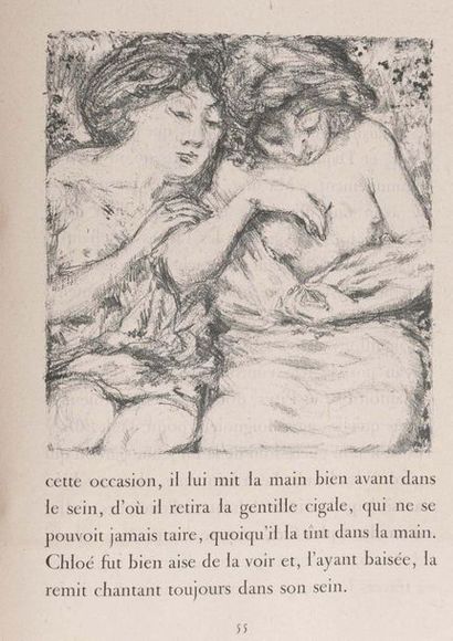 BONNARD Pierre (1867-1947) 
LONGUS (IIE OU IIIE SIÈCLE)
Les Pastorales de Longus...