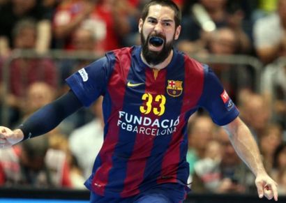 KARABATIC Nikola (handball) Maillot Barcelone porté en compétition et dédicacé