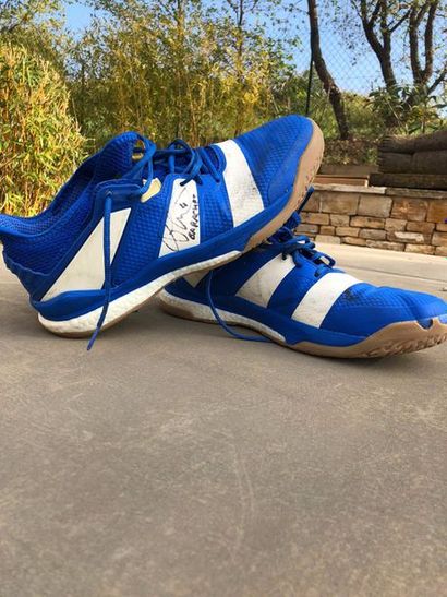 BARACHET Xavier (handball) chaussures STABILS portées lors de la saison 2019/2020...