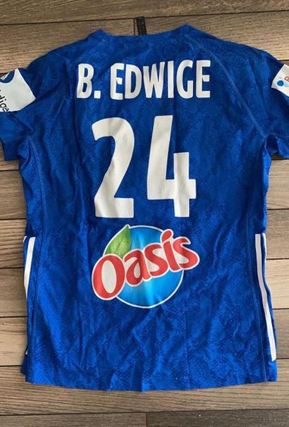 EDWIGE Beatrice (handball) maillot de l’équipe de France porté dédicacé