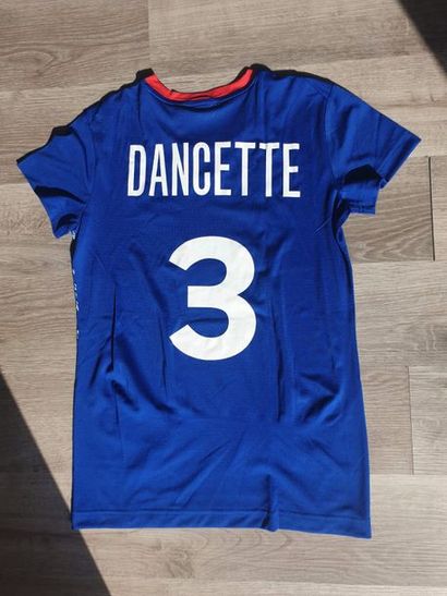 DANCETTE Blandine (handball) maillot de l’équipe de France dédicacé porté lors des...