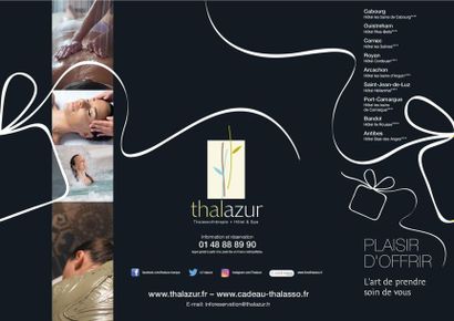 Thalazur Cabourg Un bon cadeau valable à l’hôtel les bains de Cabourg Thalazur Cabourg****....