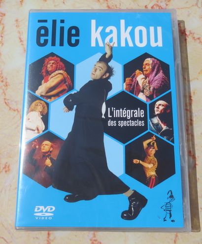 ELIE KAKOU TROIS petits coffrets « L’Intégrale » DVD des 5 spectacles d’Elie Kakou...