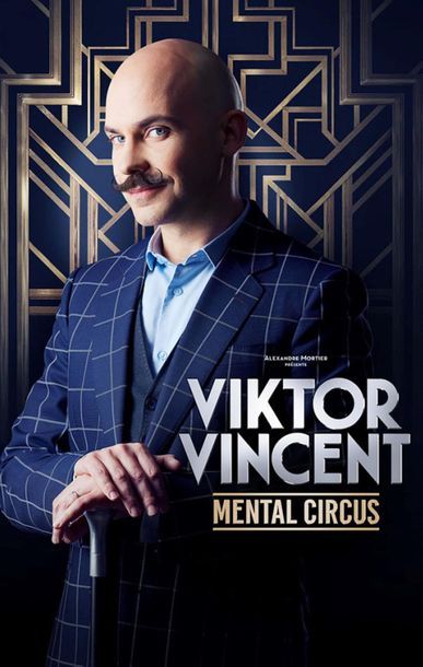 VIKTOR VINCENT 2 invitations for the show by Viktor VINCENT, the mentalist, at the...