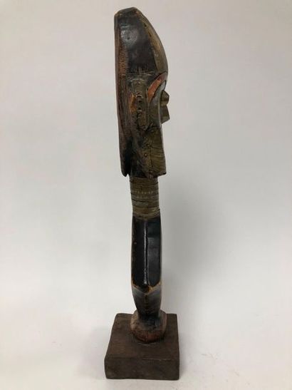 null GABON, Kota

Figure de reliquaire en bois sculpté, visage stylisé surmontant...