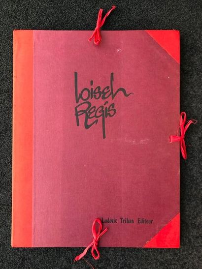 Regis LOISEL (1951) 

L'offrande, 1984. 

Portfolio comprenant douze offsets en couleurs...