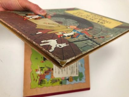 HERGÉ 

Les Aventures de Tintin. 

-Le sceptre d'Ottokar.

Edition Casterman, 1954...