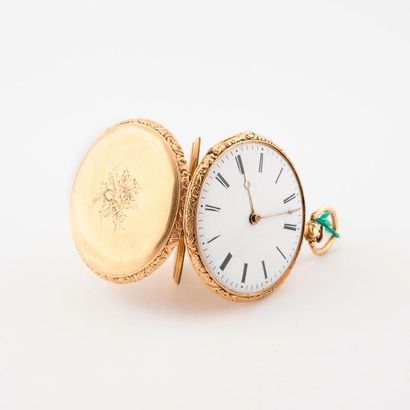 Gusset watch in yellow gold (750).

Back...