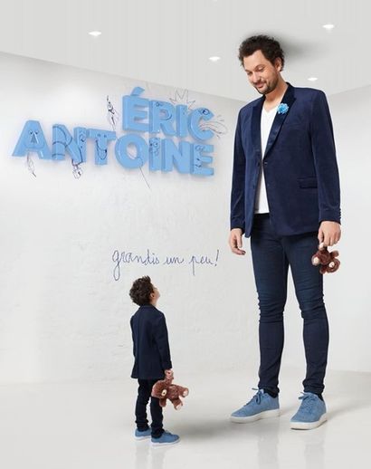 Eric Antoine Deux places pour le spectacle d'Eric Antoine en tournée et rencontre...