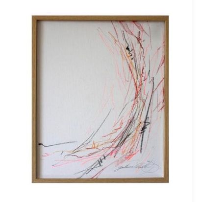 Guillaume Cabantous "Pastel 2018 " 
Pastel on canvas 
40x50cm 
 